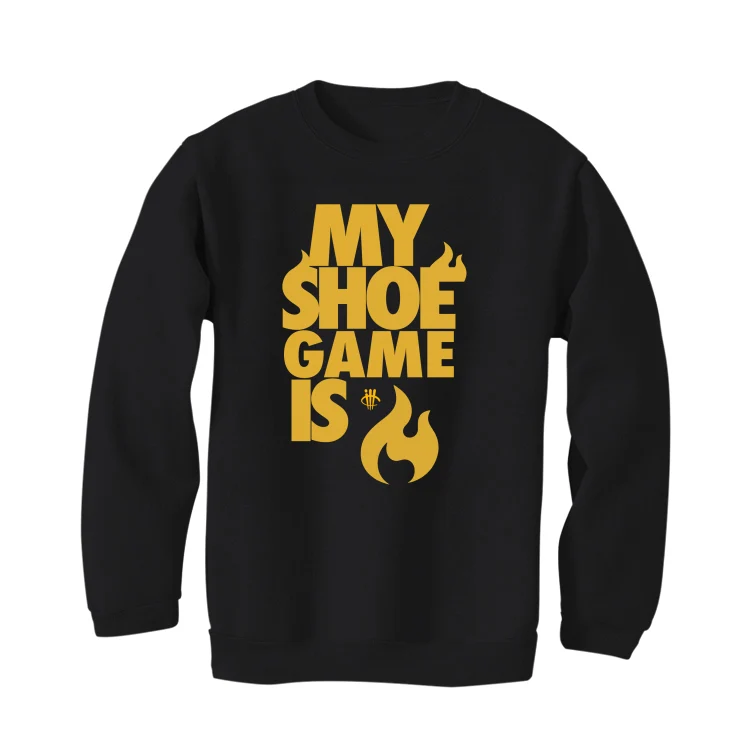 Air Jordan 14 “Light Ginger” Black T-Shirt (MY SHOE) - Image 4