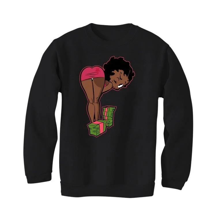 Air Jordan 14 “Shocking Pink” Black T-Shirt (BOO) - Image 4