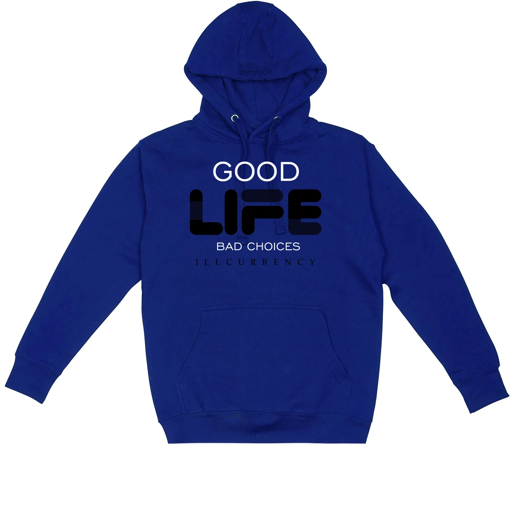 Air Jordan 2 Low Varsity Royal - Royal Blue T-Shirt (Bad Choices) - Image 3
