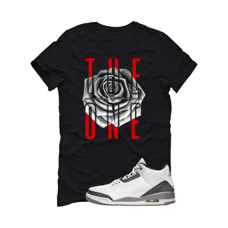 Air Jordan 3 Cement Grey Black T-Shirt (The One)| illcurrency - Image 2