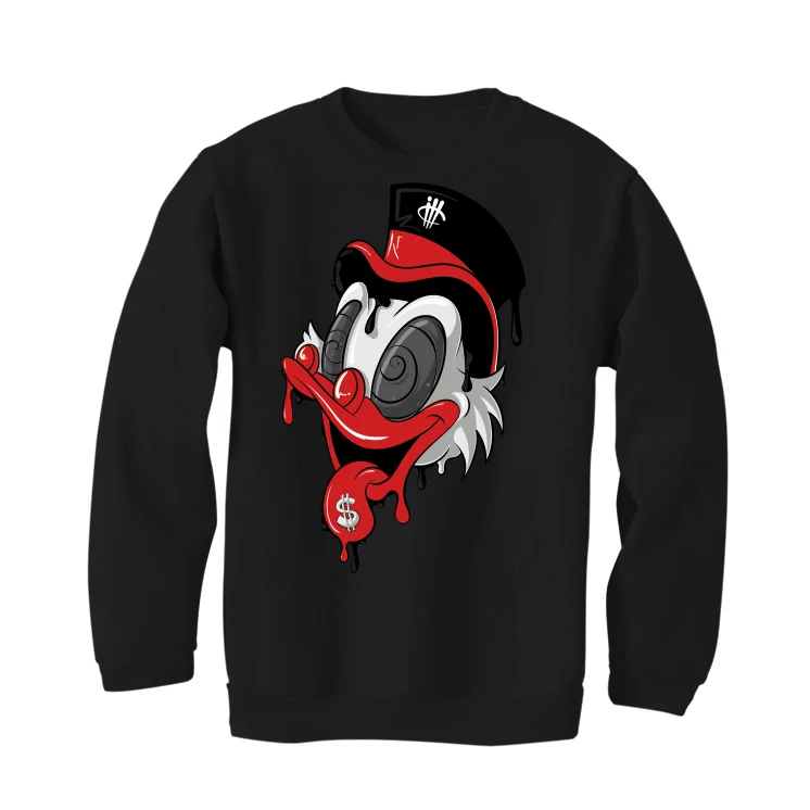 Air Jordan 3 “Fire Red” OG Black T-Shirt (Money Duck) - Image 4