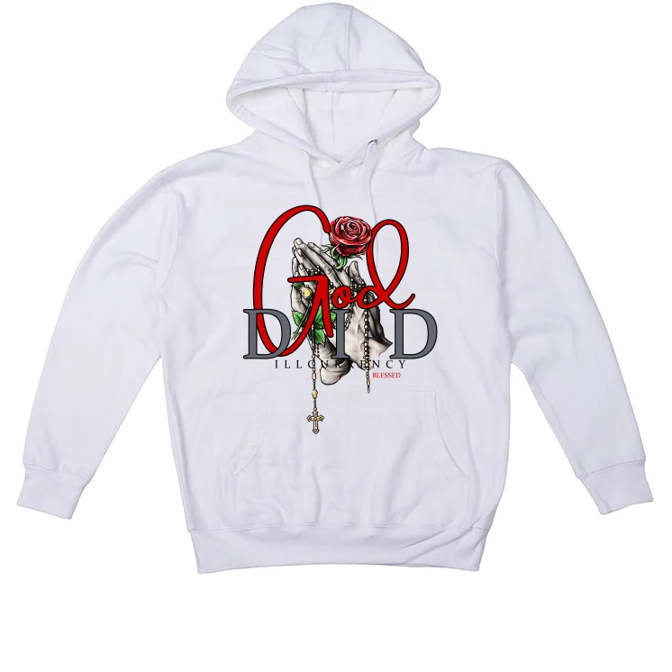 Air Jordan 3 “Fire Red” OG White T-Shirt (God Did) - Image 3