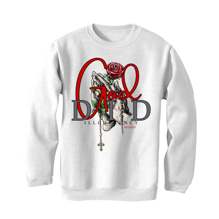 Air Jordan 3 “Fire Red” OG White T-Shirt (God Did) - Image 4