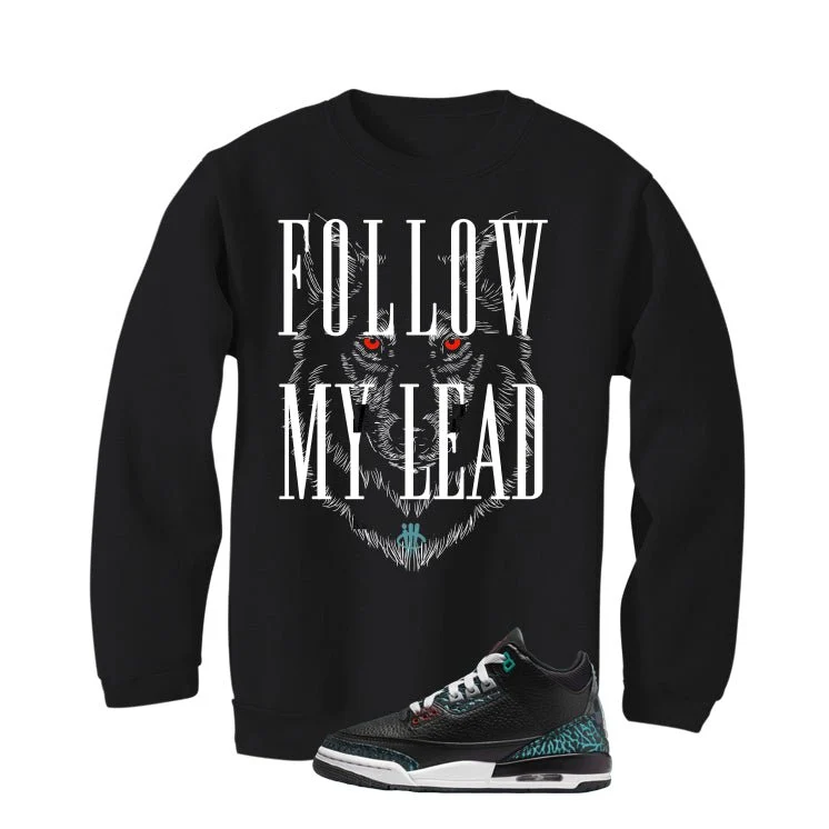 Air Jordan 3 GS Moto Black T-Shirt (Follow My Lead)| illcurrency - Image 4