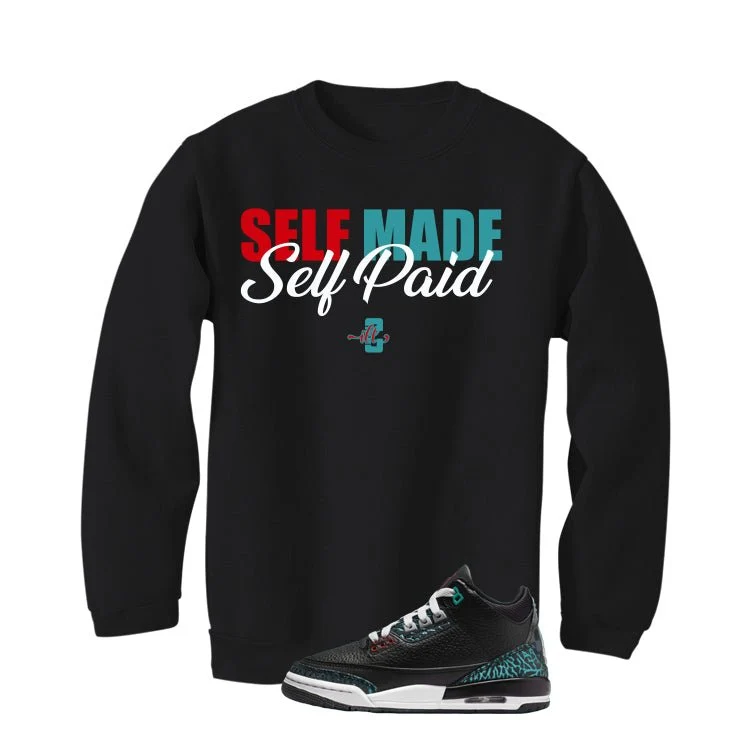 Air Jordan 3 GS Moto Black T-Shirt (Self Made Self Paid)| illcurrency - Image 4
