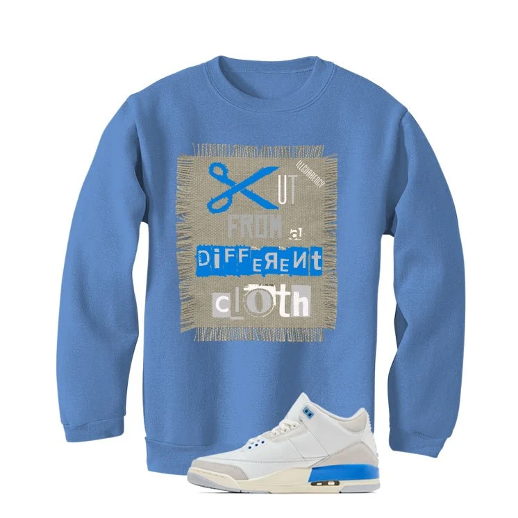 Air Jordan 3 Lucky Shorts Carolina Blue T-Shirt (Cut from a different cloth)| illcurrency - Image 4