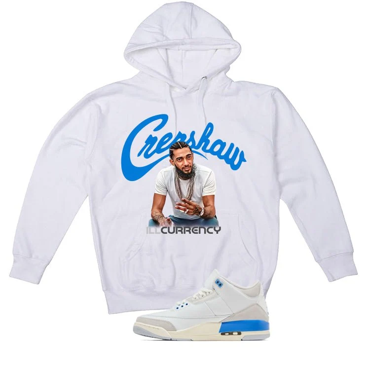 Air Jordan 3 Lucky Shorts White T-Shirt (Crenshaw)| illcurrency - Image 3