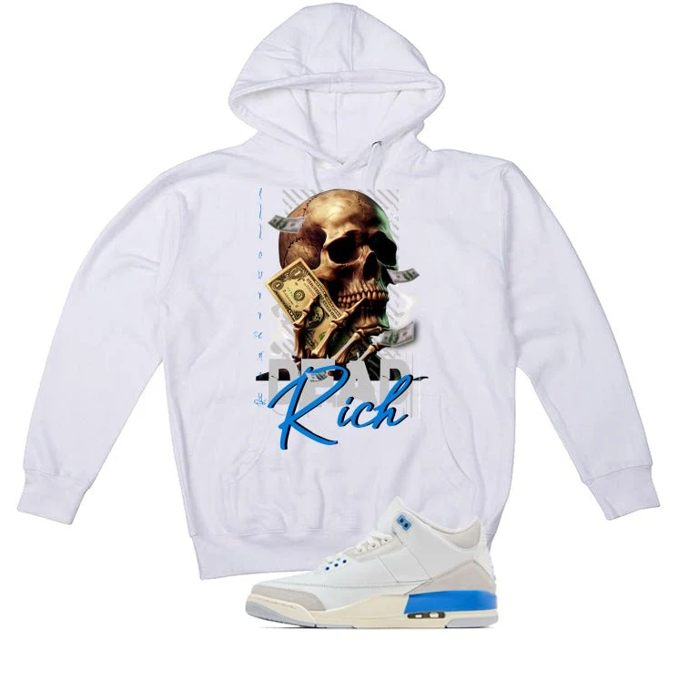 Air Jordan 3 Lucky Shorts White T-Shirt (Dead Rich)| illcurrency - Image 3