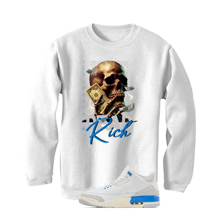 Air Jordan 3 Lucky Shorts White T-Shirt (Dead Rich)| illcurrency - Image 4