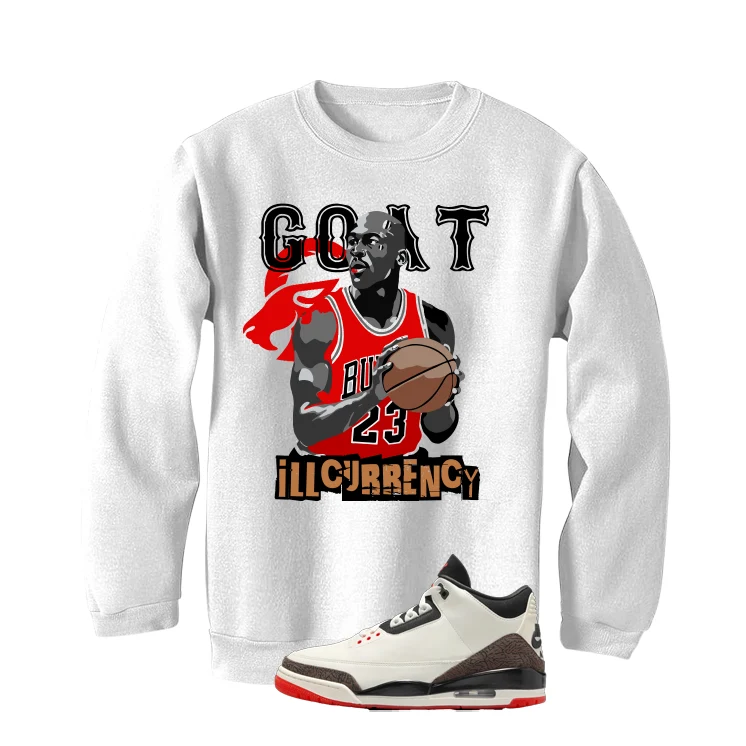 Air Jordan 3 OG World’s Best Dad Matching T-Shirt, Sweatshirts, & Hoodies White T-Shirt (GOAT 23)| illcurrency - Image 4