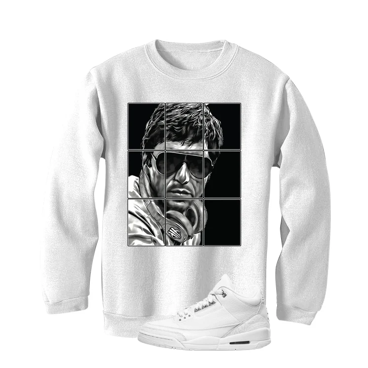 Air Jordan 3 Pure Money White T-Shirt (Pacino)| illcurrency - Image 4