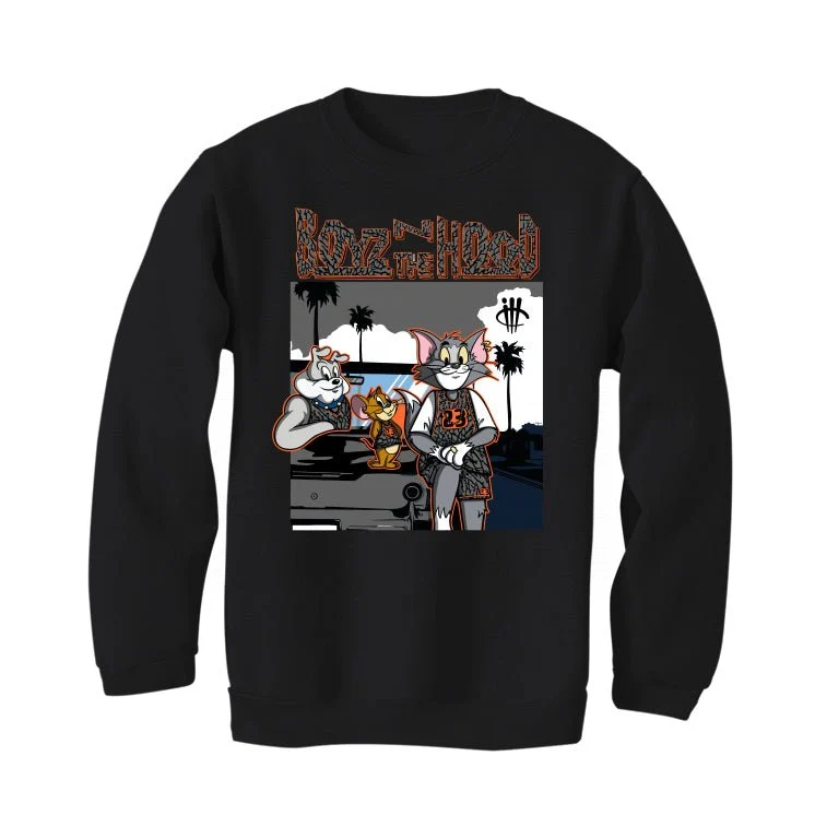 Air Jordan 3 Retro “Fear” | illcurrency Black T-Shirt (Boys) - Image 4