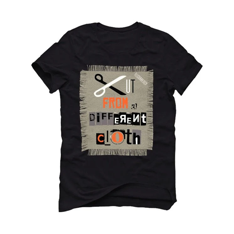 Air Jordan 3 Retro “Fear” | illcurrency Black T-Shirt (Cut from a different cloth) - Image 2