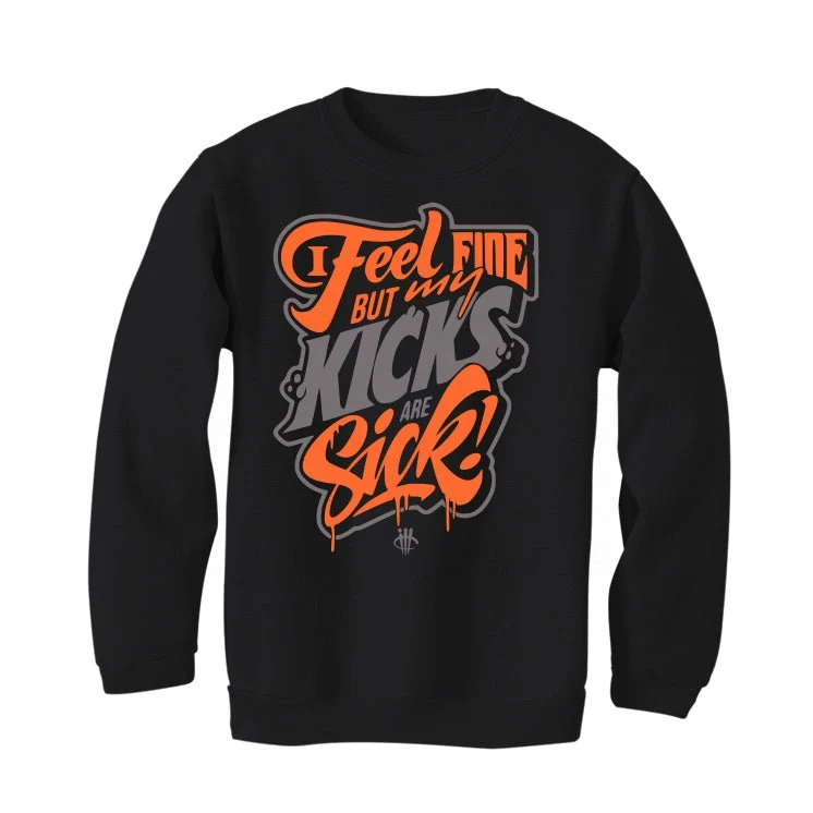 Air Jordan 3 Retro “Fear” | illcurrency Black T-Shirt (Kicks Are Sick) - Image 4