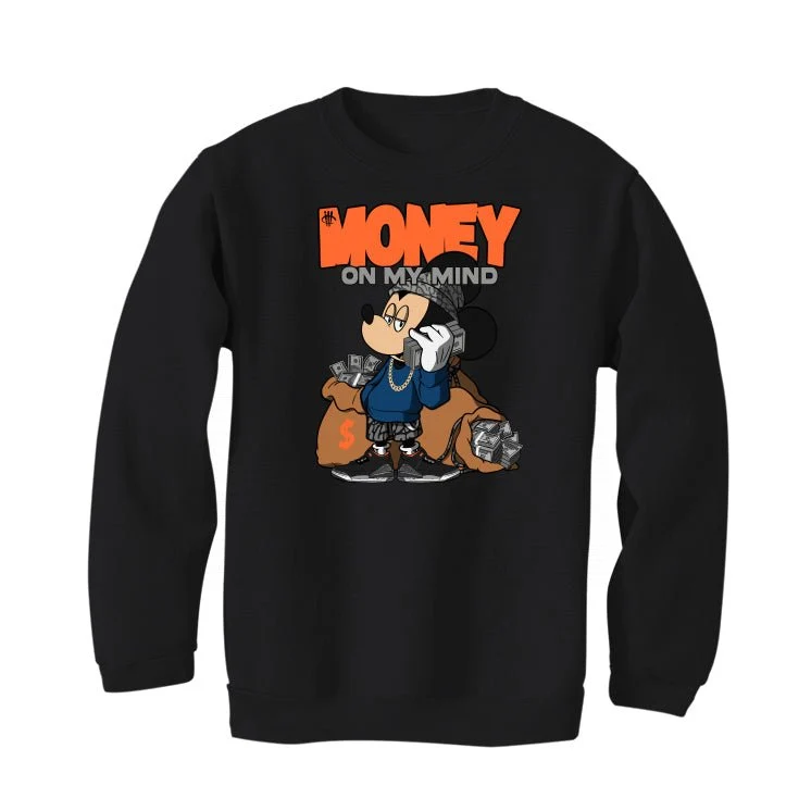 Air Jordan 3 Retro “Fear” | illcurrency Black T-Shirt (money on my mind) - Image 4