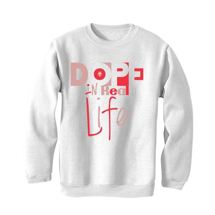 Air Jordan 3 “Rust Pink” 2021 White T-Shirt (Dope in real life) - Image 4