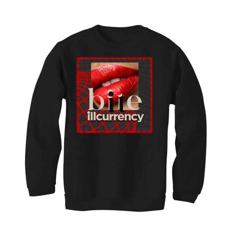 Air Jordan 3 “White Cement Reimagined” | illcurrency Black T-Shirt (BITE IT) - Image 4