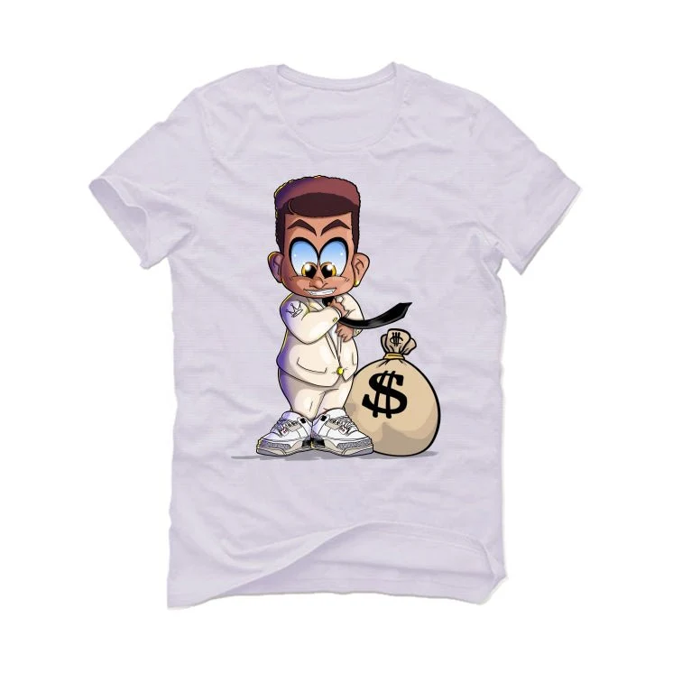 Air Jordan 3 “White Cement Reimagined” | illcurrency White T-Shirt (Baby Boss) - Image 2