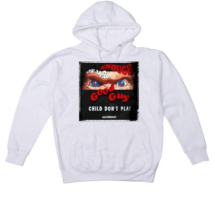 Air Jordan 3 “White Cement Reimagined” | illcurrency White T-Shirt (ENOUGH OF MR GOOD GUY) - Image 3