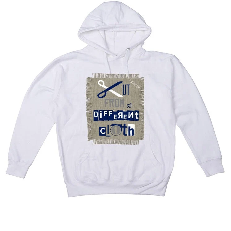 AIR JORDAN 3 “WHITE NAVY”| ILLCURRENCY White T-Shirt (Cut from a different cloth) - Image 3