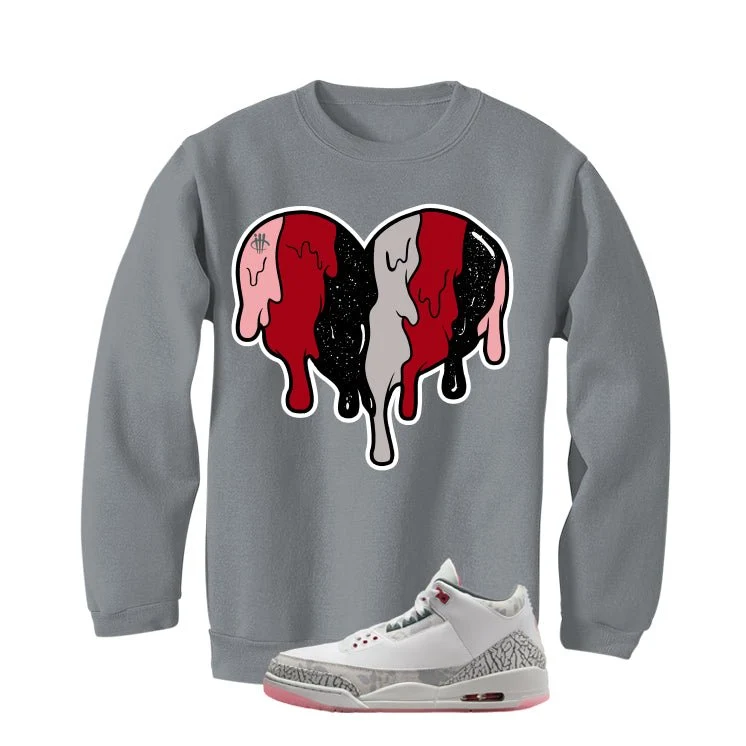 Air Jordan 3 Wings Grey T-Shirt (Heart)| illcurrency - Image 4