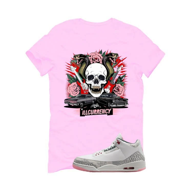 Air Jordan 3 Wings Pink T-Shirt (Vintage Illcurrency)| illcurrency - Image 2