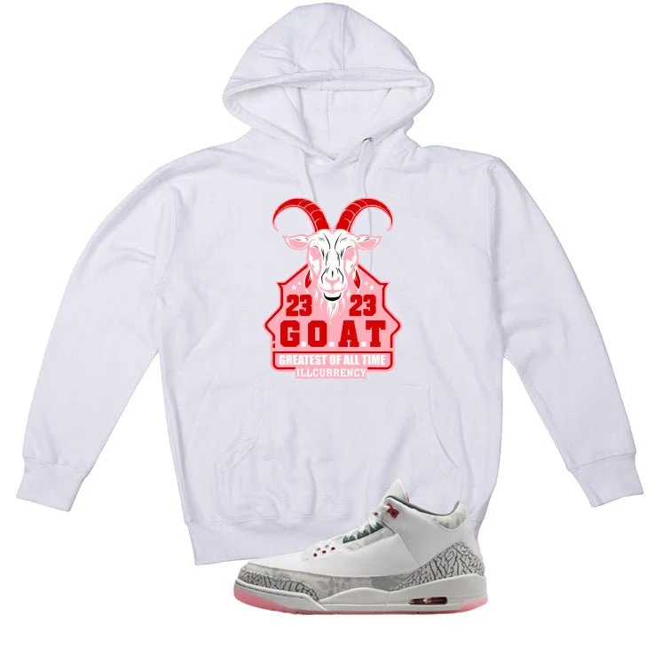 Air Jordan 3 Wings White T-Shirt (Greatest of all time)| illcurrency - Image 3