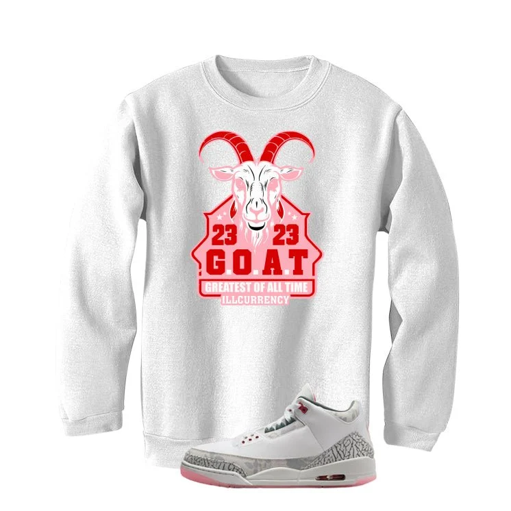 Air Jordan 3 Wings White T-Shirt (Greatest of all time)| illcurrency - Image 4