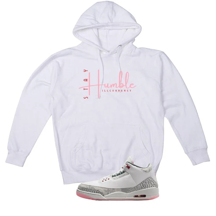 Air Jordan 3 Wings White T-Shirt (Stay Humble)| illcurrency - Image 3