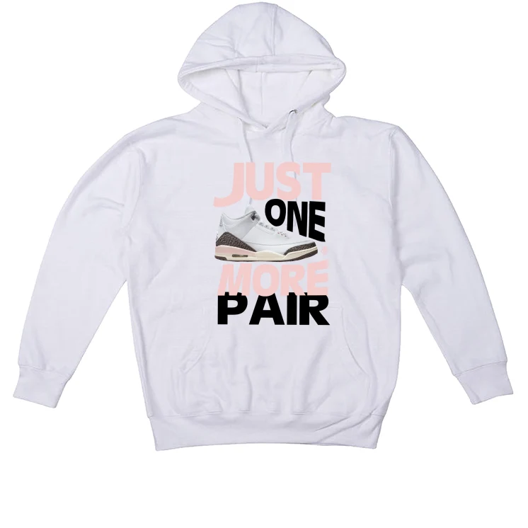 Air Jordan 3 WMNS “Neapolitan” | illcurrency White T-Shirt (JUST ONE MORE PAIR) - Image 3