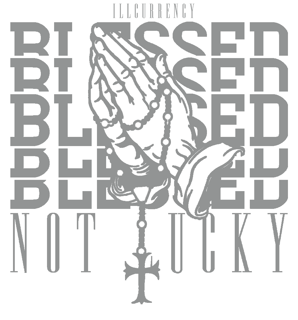 Air Jordan 3 WMNS Sail White T-Shirt (Blessed not lucky)| illcurrency
