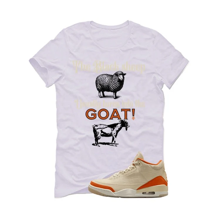 Air Jordan 3 WMNS Starfish White T-Shirt (the black sheep usually turns into the GOAT!)| illcurrency - Image 2