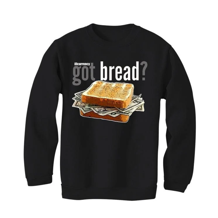 Air Jordan 4 Black Cat "2020" Black T-Shirt (Got Bread?) - Image 3