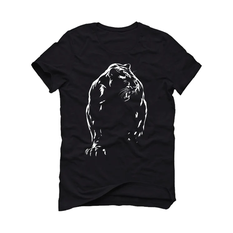Air Jordan 4 Black Cat Matching T-Shirt, Sweatshirts & Hoodies Black T-Shirt (Panther)| illcurrency