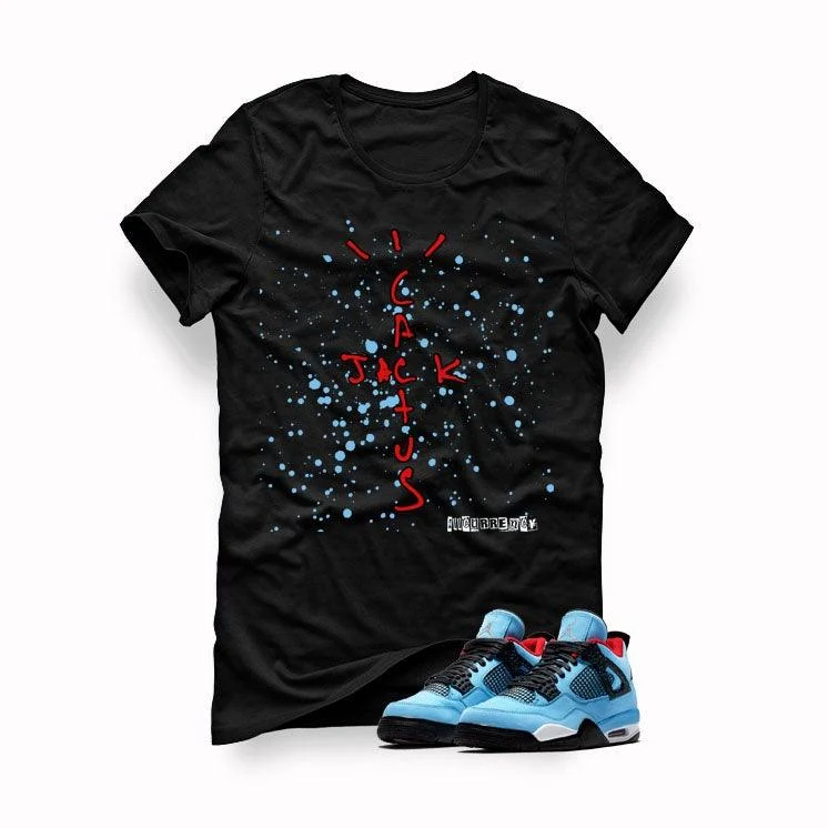 Air Jordan 4 Cactus Jack Black T (Cactus Jack) - Image 2