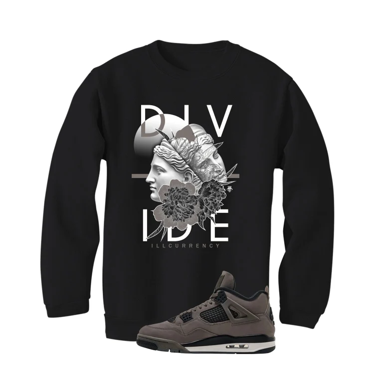 Air Jordan 4 Cave Stone Black T-Shirt (Divide)| illcurrency - Image 4
