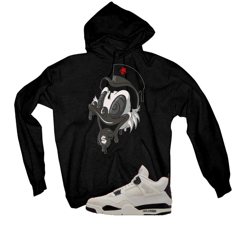Air Jordan 4 Flight Club Matching T-Shirt, Sweatshirts & Hoodies Black T-Shirt (Money Duck)| illcurrency - Image 3