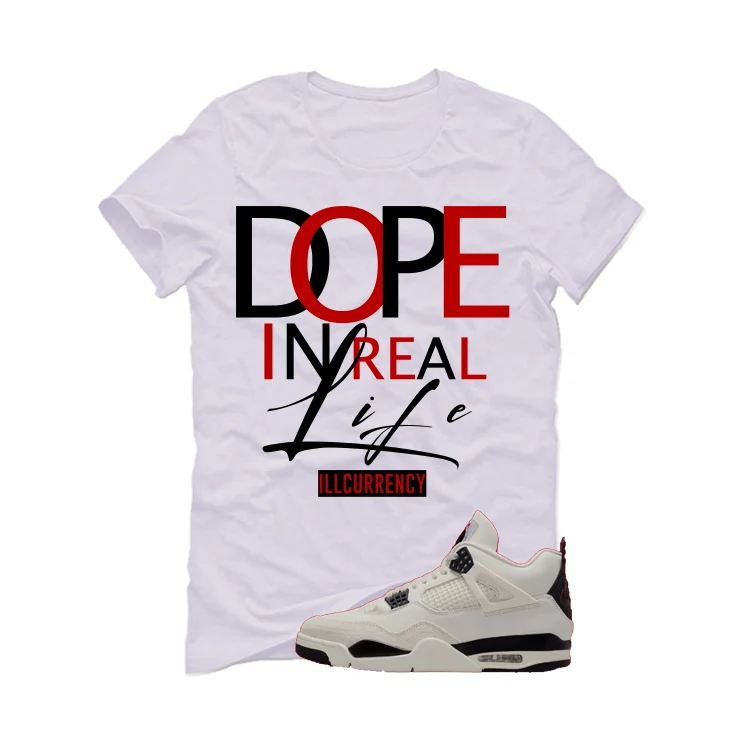 Air Jordan 4 Flight Club Matching T-Shirt, Sweatshirts & Hoodies White T-Shirt (DOPE)| illcurrency - Image 2