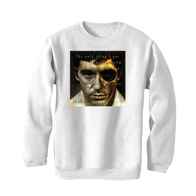Air Jordan 4 “Lightning”2021 White T-Shirt (THE ONLY THING I GOT) - Image 4