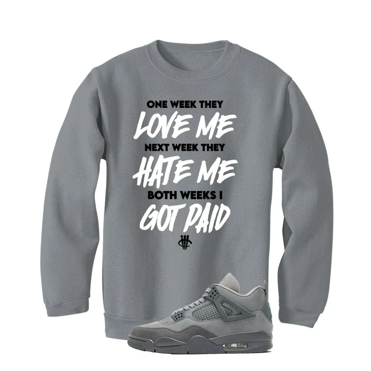 Air Jordan 4 Paris Olympics Grey T-Shirt (Paid)| illcurrency - Image 4