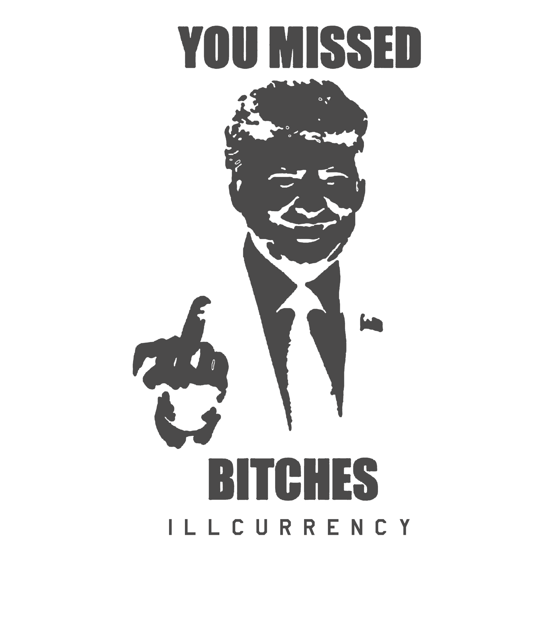 Air Jordan 4 Paris Olympics Grey T-Shirt (Trump you missed)| illcurrency