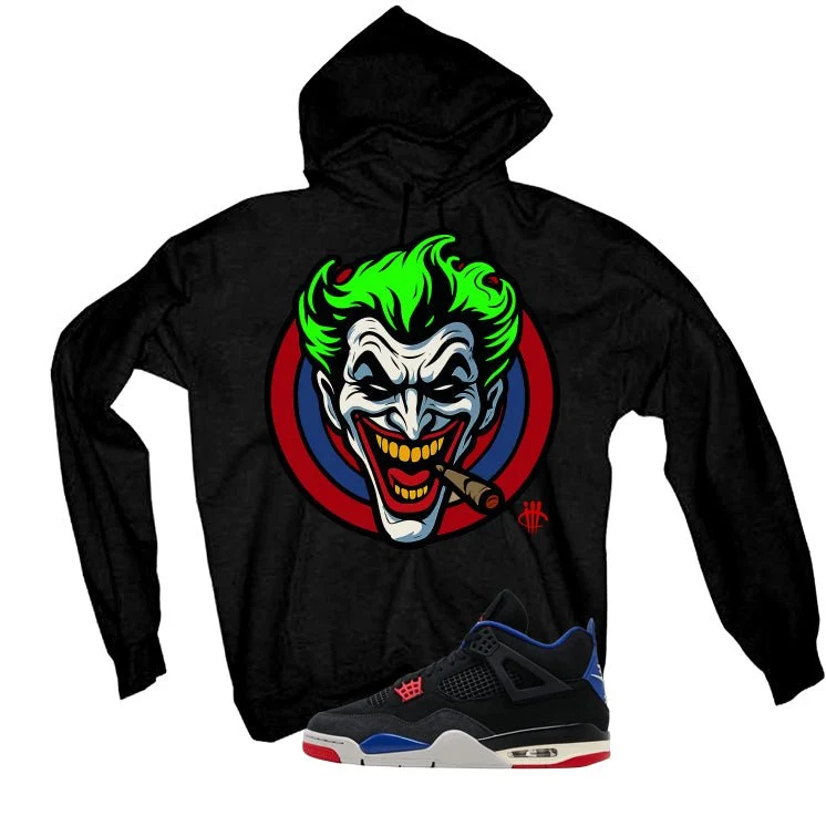 Air Jordan 4 Rare Air Black T-Shirt (Joke The Joker)| illcurrency - Image 3