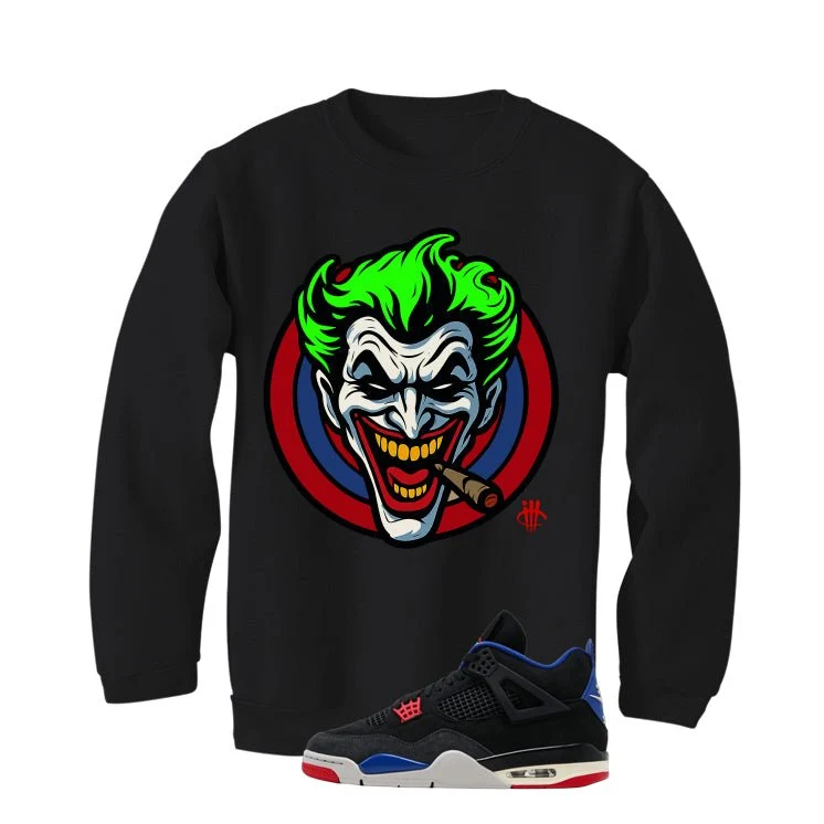 Air Jordan 4 Rare Air Black T-Shirt (Joke The Joker)| illcurrency - Image 4