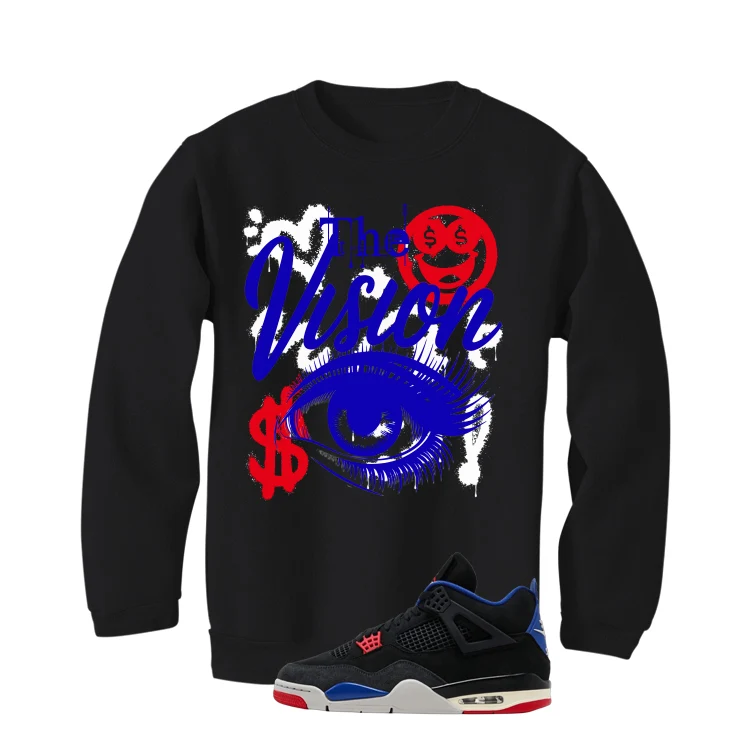 Air Jordan 4 Rare Air Black T-Shirt (The Vision)| illcurrency - Image 4