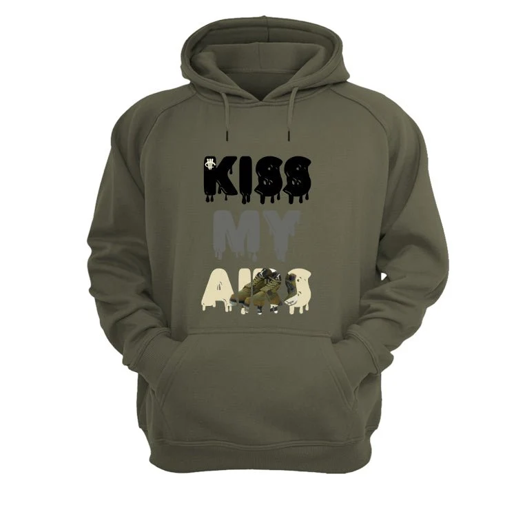 Air Jordan 4 SE Craft “Olive” | illcurrency Military Green T-Shirt (KISS MY AIRS) - Image 3