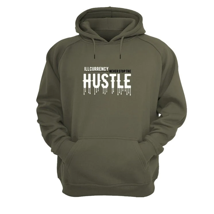 Air Jordan 4 SE Craft “Olive” | illcurrency Military Green T-Shirt (Never stop the hustle) - Image 3