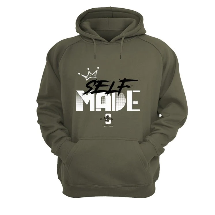 Air Jordan 4 SE Craft “Olive” | illcurrency Military Green T-Shirt (Self Made) - Image 3