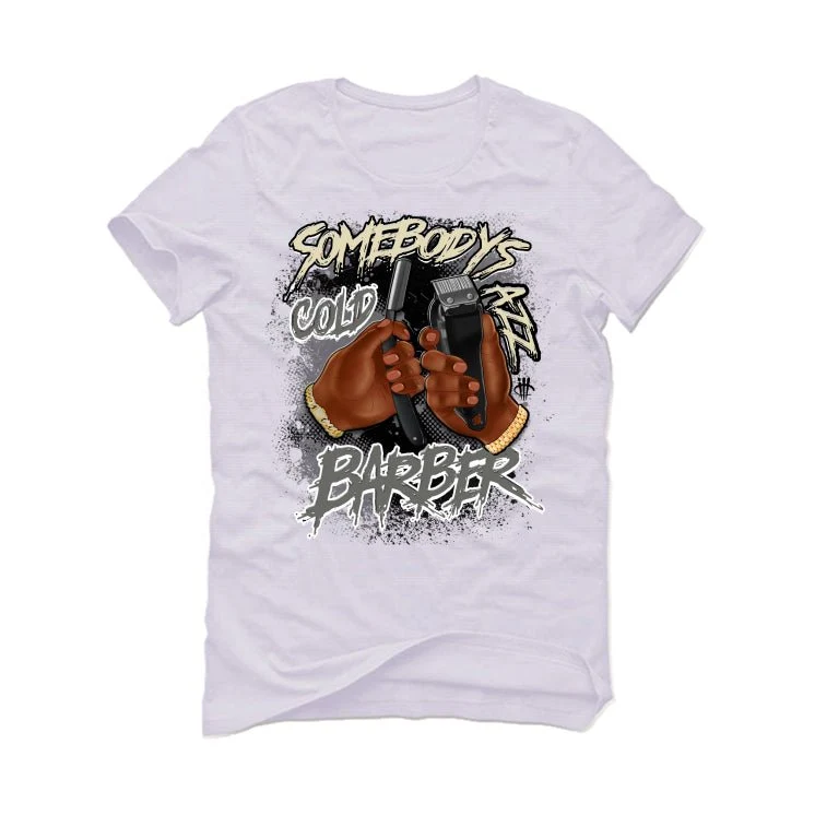 Air Jordan 4 SE Craft “Olive” | illcurrency White T-Shirt (BARBER) - Image 2