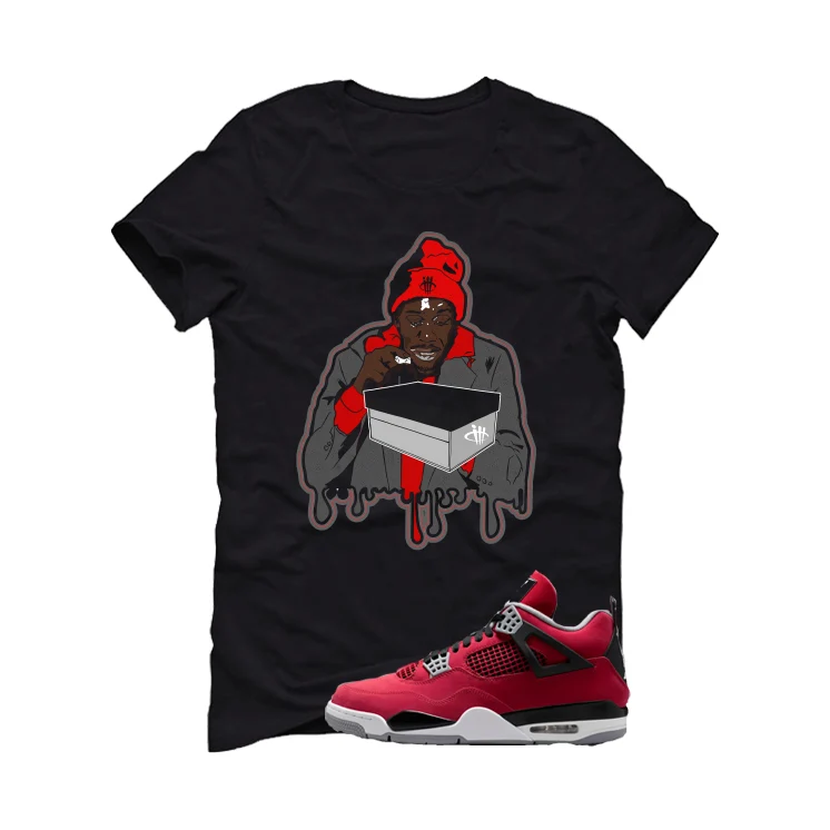 Air Jordan 4 Toro Bravo Matching T-Shirt, Sweatshirts, & Hoodies Black T-Shirt (Uncensored)| illcurrency - Image 2