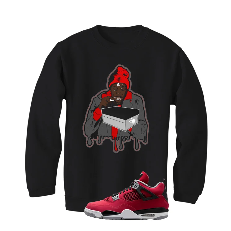 Air Jordan 4 Toro Bravo Matching T-Shirt, Sweatshirts, & Hoodies Black T-Shirt (Uncensored)| illcurrency - Image 4